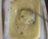 A picture of step 5 of Green grapes sorbet.