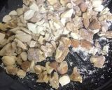 A picture of step 2 of Wheat flour jaggery cake.