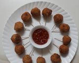 A picture of step 5 of Veg lollipop.