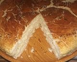 Une image de l'étape 5 de Pain maison à la semoule.
