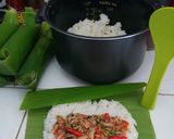 Foto langkah ke 3 dari resep Nasi Bakar.