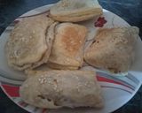 A picture of step 5 of Paneer masala puff in pan.