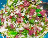 รูปขั้นตอนการทำที่ 4 ของ หมกเครื่องในไก่เส้นแก้ว คีโต