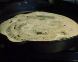 A picture of step 4 of Barnyard millet dosa.