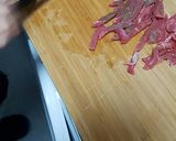 Foto del paso 1 de la receta: Carne con salsa de soja