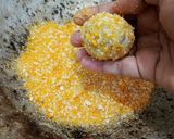 Foto langkah ke 9 dari resep Bitterballen Kentang (isi sisa ayam opor).