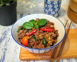 Foto langkah ke 3 dari resep Daging Sapi Cincang Masak Tauco.