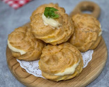 Foto langkah ke 7 dari resep Kue Sus Vla Durian.