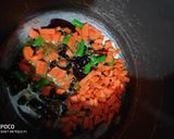A picture of step 5 of Brown rice veg khichdi.