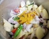 பூரி, உருளைக்கிழங்கு மசால் (Poori urulaikilanku masal recipe in tamil) ரெசிபி ஸ்டேப் 2 புகைப்படம்
