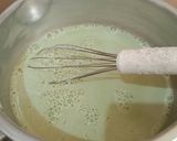 Foto langkah ke 3 dari resep Puding Matcha Latte.