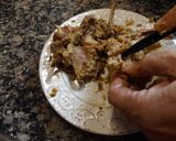 Foto del paso 2 de la receta Pasta seca integral con picadillo de gallina