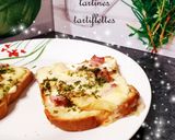 Une image de l'étape 4 de Tartines tartiflettes et raclettes😋#monlivredecuisine.