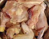 A picture of step 1 of Chicken dum biryani.