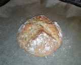 A picture of step 5 of Easy Bread with All-Purpose Flour, Baking Powder, and Milk.