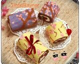 Foto langkah ke 8 dari resep Japanese Roll Cake kukus - enak,ga bau telur.