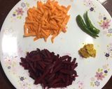 A picture of step 1 of Vegetable Sandwich.
