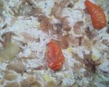 Foto langkah ke 3 dari resep Pepes sumsum sapi tahu.