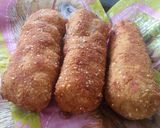Sajttal gombával töltött karajtekercs szezámos panírban recept fázis 4 fotója