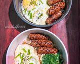 Foto langkah ke 6 dari resep Butter Rice Bowl Sosis Blackpaper.