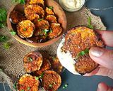 A picture of step 7 of Backed eggplant chips.