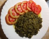 A picture of step 5 of Managu mix.