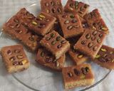 صورة لخطوة 1 من وصفة هريسة الفستق الحلبي ✅