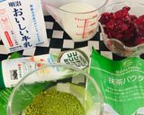 Foto del paso 1 de la receta: Helados Cremoso de Matcha, frambuesas y limón 🍨