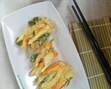 Foto langkah ke 4 dari resep Kakiage Vegetable Tempura ala rumahan.