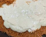 A picture of step 14 of KNAFEH/KUNAFA.