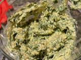 Crema de ajo y perejil