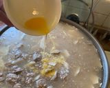 A picture of step 5 of Bamboo Shoot Savory Congee.