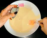 A picture of step 6 of Rainbow cake.