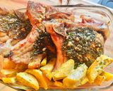 Foto del paso 3 de la receta: COSTILLAS DE CERDO CON CHIMICHURRI CAMPESTRE Y BATATAS FRITAS 🤩👏🤗