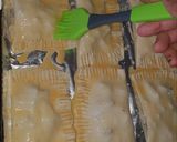 A picture of step 6 of Chicken puff pie#4weeks challenge.