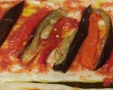 Foto del paso 6 de la receta Coca de pimientos, berenjenas y anchoas