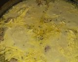 Foto del paso 3 de la receta: Spaguetini con salsa Reynaldo (cerdo salchicha parmesano)