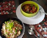 फ्राइड राइस विद कैबेज मंचूरियन (fried rice with cabbage manchurian recipe in Hindi) रेसिपी चरण 9 फोटो