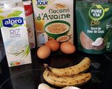Une image de l'étape 1 de 42• 🍌Banana Bread «Healthy» aux flocons d'avoine 🍞.