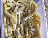 A picture of step 3 of French Fries 🍟🍟.