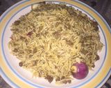 A picture of step 3 of Basmati dirty rice.