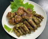 Hình bước làm 4 của món Bò lá nho 🍇 🍃