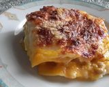 Foto del paso 4 de la receta Lasaña Calabaza 🎃 Emmenthal y Salchicha 🐷