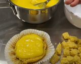 A picture of step 7 of Mimosa Muffins 💛.