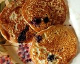A picture of step 7 of Eggless Blueberry mini pancakes.