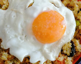 Foto del paso 11 de la receta: Bowl de quinoa con verduras y huevo