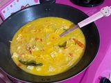 Labuu siam tempe udang kuah santann~