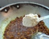 A picture of step 5 of Kale Chana black gram in Besan Gravy.