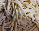 A picture of step 2 of French fries.
