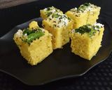 खमण ढोकळा (khaman dhokla recipe in marathi) रेसिपी स्टेप 5 फोटो 